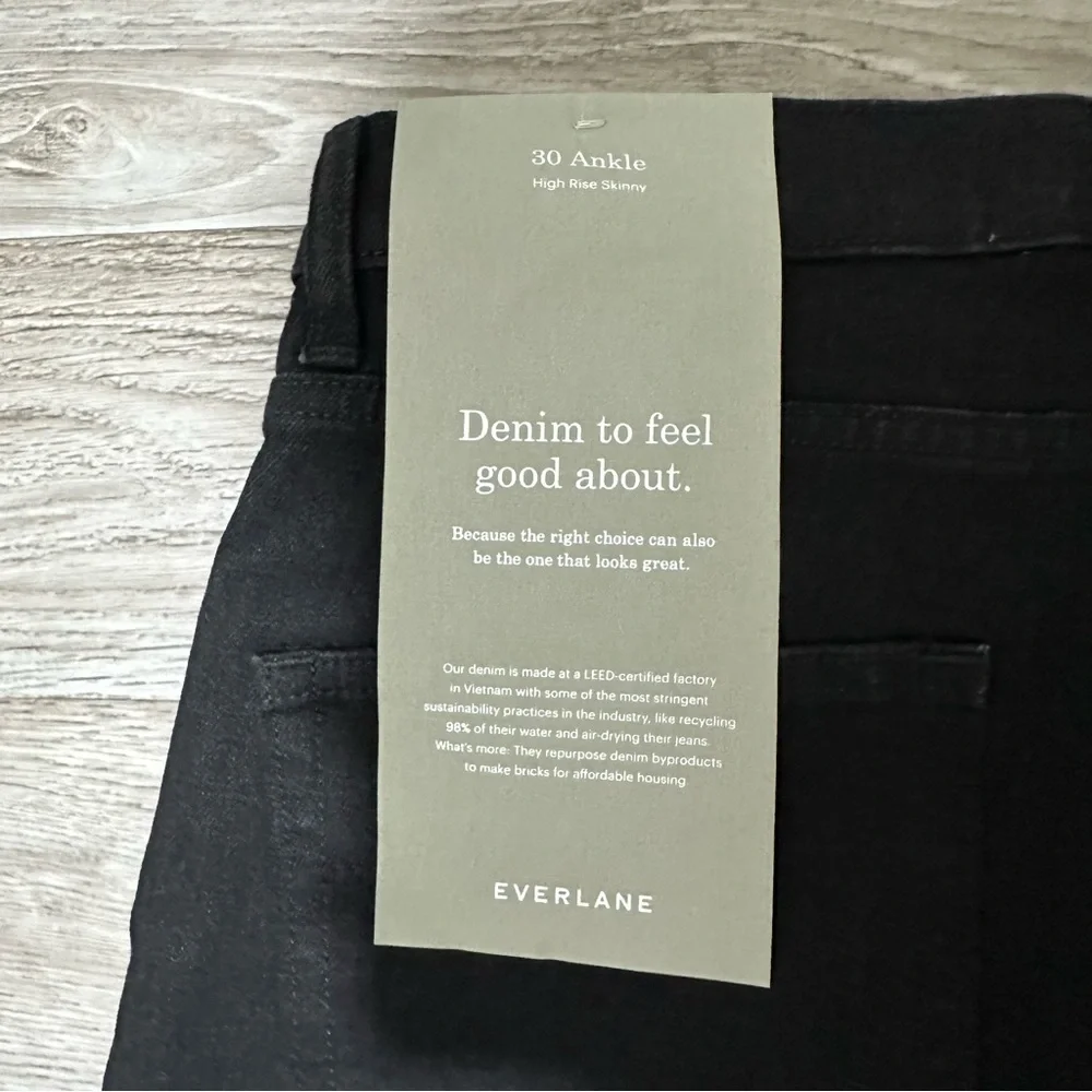 Everlane High Rise Skinny Ankle Jeans - Picture 6 of 11